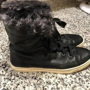 UGG Australia Croft hightop fur lined sneaker